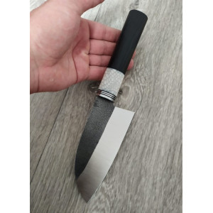 КУХАРЧУК кухонний ніж ручної роботи майстра ОLEKSANDR NOR, замовити купити в Україні, сталь n690™, 60 HRC. Photo 3